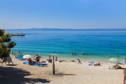 Promajna - pláže, Makarská riviéra, Chorvatsko