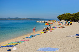 Promajna - pláže, Makarská riviéra, Chorvatsko