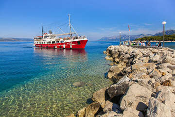 Promajna - pláže, Makarská riviéra, Chorvatsko