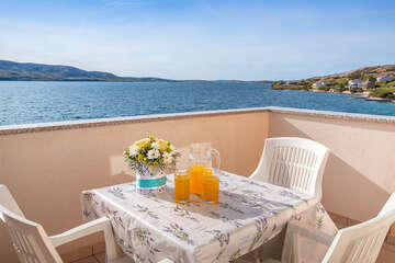 A6 - apartmány Ljubo, Metajna, ostrov Pag, Chorvatsko