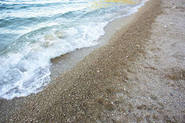 Oblázková pláž Divna plaža, Pelješac, Chorvatsko I NOVALJA