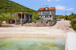 Apartmány Nektarina (fotografie domu před rekonstrukcí), zátoka Kabli, Pelješac, Chorvatsko