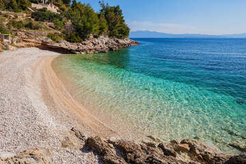 Apartmány Ribar - oblázková pláž, jižní zátoky, ostrov Hvar, Chorvatsko