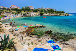 Apartmány Silvano - oblázková pláž 80 m od domu, Mandre, ostrov Pag, Chorvatsko