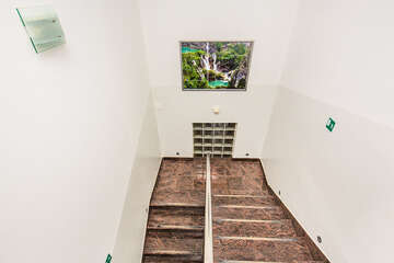 Apartmány Fotinija - schodiště v domě, Privlaka, Zadarská riviéra, Chorvatsko