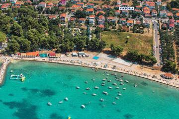 Sv. Filip i Jakov - oblázkové pláže, Chorvatsko