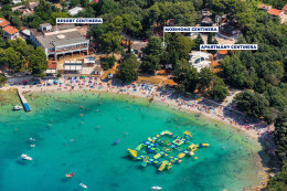 Resort Centinera *** - letecký pohled, Pula-Banjole, poloostrov Istrie, Chorvatsko