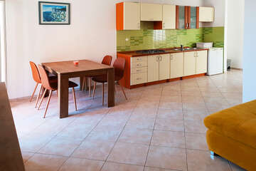 A3 - apartmány Oaza I (nový gauč v kuchyni), jižní zátoka ostrov Hvar, Chorvatsko