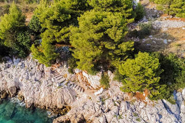 Apartmány Nina - pláž pod domem, Vela Planica, ostrov Brač, Chorvatsko