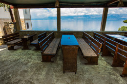 Apartmány Maslina - restaurace u domu, Hvar, Chorvatsko