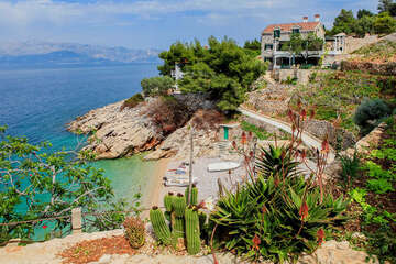 Apartmány Maslina - oblázková pláž, Hvar, Chorvatsko