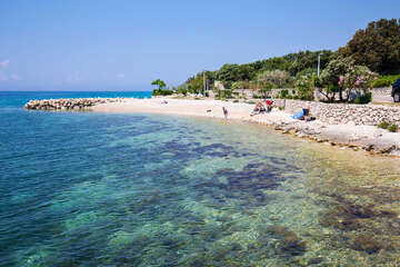 Apartmány Mandre 12 - oblázková pláž 170 m od domu, Mandre, ostrov Pag, Chorvatsko