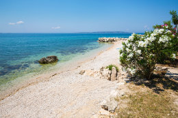 Apartmány Mandre 12 - oblázková pláž 170 m od domu, Mandre, ostrov Pag, Chorvatsko