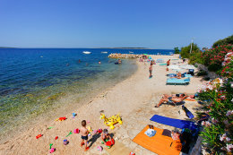 Apartmány Mandre 12 - oblázková pláž 170 m od domu, Mandre, ostrov Pag, Chorvatsko