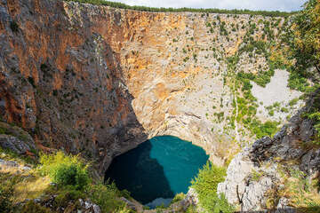 Imotski - Črveno jezero, Chorvatsko