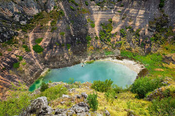 Imotski - Modro jezero, Chorvatsko