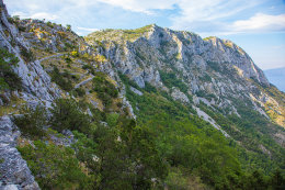 Výstup na Sv. Iliju 961 m n. m. , Gradac, Chorvatsko