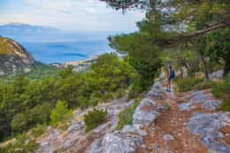 Výstup na Sv. Iliju 961 m n. m. , Gradac, Chorvatsko
