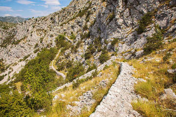Výstup na Sv. Iliju 961 m n. m. , Gradac, Chorvatsko