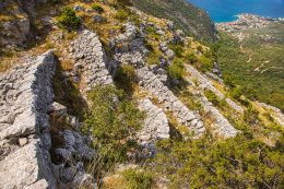 Výstup na Sv. Iliju 961 m n. m. , Gradac, Chorvatsko