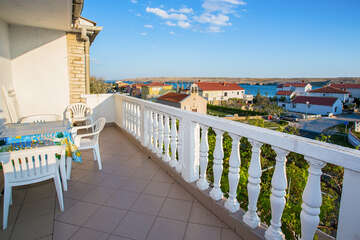 A2 - apartmány Draga, Dinjiška, ostrov Pag, Chorvatsko