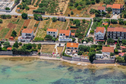 Apartmány Esperanza - letecký pohled, Tkon, ostrov Pašman, Chorvatsko