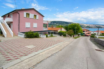 Apartmán Lit - parkoviště u domu, Baška, ostrov Krk, Chorvatsko