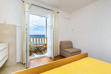 Žlutý apartmán - apartmány Bagarić, Medići, Chorvatsko