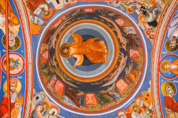 národní park Krka, monastýr Krka, Chorvatsko