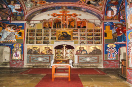 národní park Krka, monastýr Krka, Chorvatsko