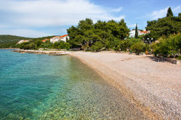 Apartmány Barbara - pláž 150 m od domu, Maslinica, ostrov Šolta, Chorvatsko