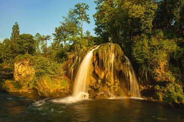 Chorvatsko, Slunj vodopády