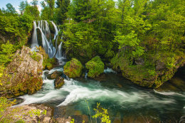 Chorvatsko, Slunj vodopády