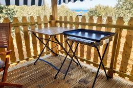 Mobilhome Klanac M2 - gril, Tkon, ostrov Pašman, Chorvatsko