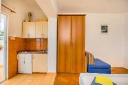 Studio A5, apartmány Val, Igrane, Makarská riviéra, Chorvatsko