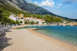 Apartmány Koni - oblázková pláž 130 m od domu, Igrane, Makarská riviéra, Chorvatsko