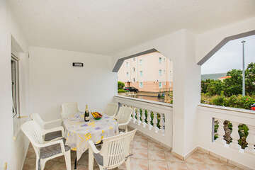 1R - apartmány Mira, Stará Novalja, ostrov Pag, Chorvatsko