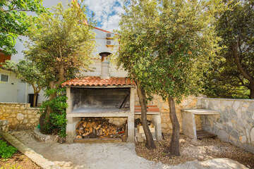 Apartmány Fran - gril u domu, Mandre, ostrov Pag, Chorvatsko