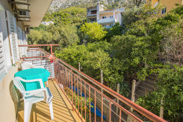 Studio A7, apartmány Val, Igrane, Makarská riviéra, Chorvatsko