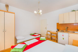 Studio A7, apartmány Val, Igrane, Makarská riviéra, Chorvatsko