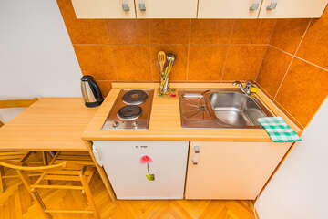 Studio A7, apartmány Val, Igrane, Makarská riviéra, Chorvatsko