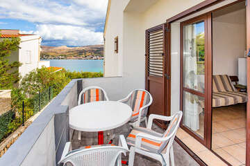 A2 - apartmány Bepo, město Pag, ostrov Pag, Chorvatsko