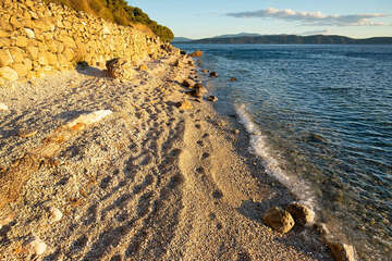Letovisko Igrane - západní FKK pláže, Makarská riviéra, Chorvatsko