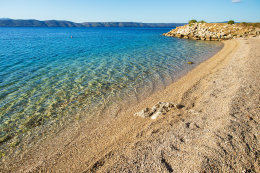 Apartmány Koni - východní oblázková pláž (v blízkosti parkoviště), Igrane, Makarská riviéra, Chorvatsko