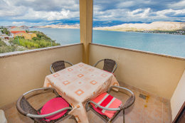 A3 - penzion Moře, Pag - město, ostrov Pag, Chorvatsko