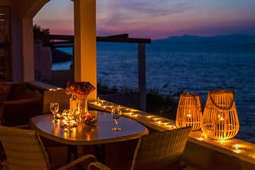 Apartmány Petar - večerní pohoda na terase, severní zátoky ostrova Hvaru, Chorvatsko