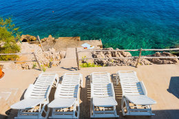 Apartmány Petar - lehátka u moře, severní zátoky ostrova Hvaru, Chorvatsko