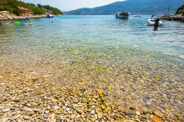 Apartmány Pelargonija - oblázková pláž 90 m od domu, Mikulina Luka, Korčula, Chorvatsko