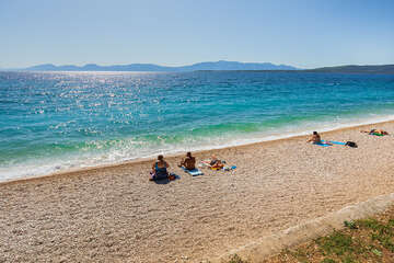 Mobilhome Blato - oblázková pláž, Živogošće - Blato, Makarská riviéra, Chorvatsko