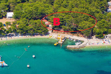 Rozmístění mobilhome Blato - B